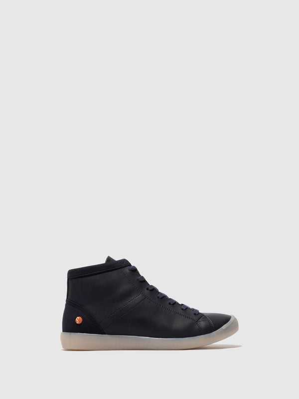 Lace-up Ankle Boots ISLEEN268SOF NAVY W/NAVY VEGAN SUEDE